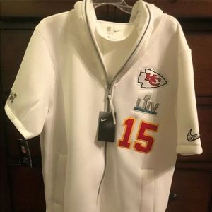 Nike KC Chiefs P. Mahomes Super Bowl LIV Hoodie Lg